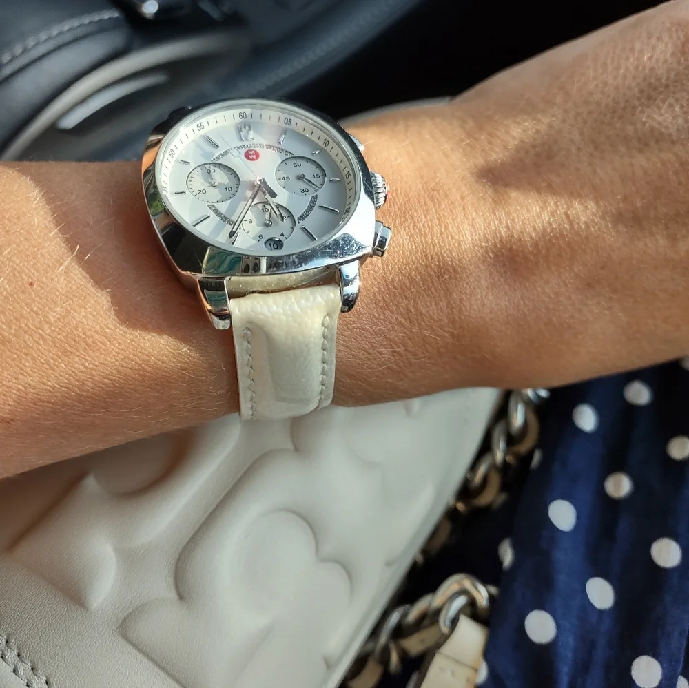 Authentic Michele Ascalon diamond watch